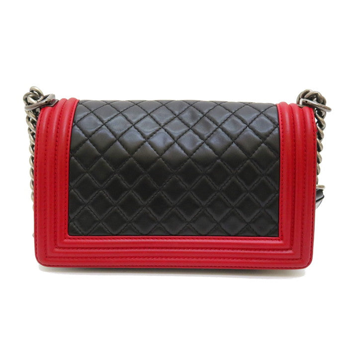 CHANEL/シャネル】 ボーイシャネル バイカラー ショルダーバッグ 