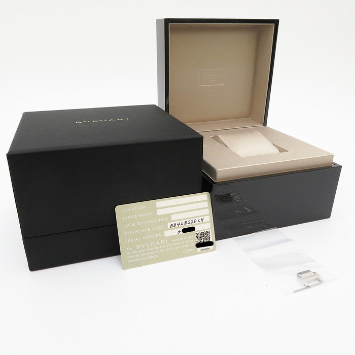 【BVLGARI/ブルガリ】 BB42SSCH ブルガリブルガリ クロノ デイト 腕時計 ステンレススチール 自動巻き/オートマ ブラック メンズ
【中古】【真子質店】【GD】




【TxYMi】