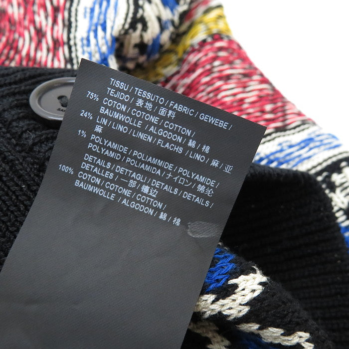 SAINT LAURENT PARIS/サンローランパリ】 カーディガン コットン/麻