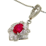 ルビー 1.16ct ダイヤモンド 計0.67ct ネックレス Pt900プラチナ/Pt850プラチナ 9.4g 45cm レディース
【中古】【真子質店】【NN】




【DMix】