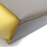 【CELINE/セリーヌ】 トラペーズ　トリコロール　2WAY ハンドバッグ レザー アイボリー/グレー/イエロー レディース【中古】【真子質店】【GD】




【TMiY】