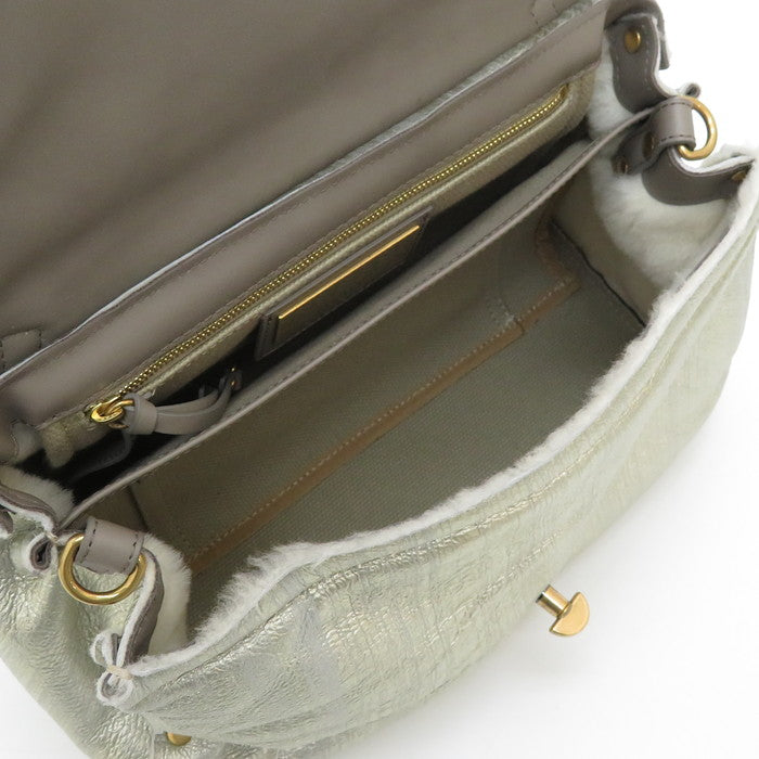 ★★最終特価品【ZANELLATO/ザネラート】 ポスティーナS ファー 2WAY  ハンドバッグ 羊革/牛革 アイボリー/シルバー系 レディース【中古】【真子質店】【GD】




【IMaK】