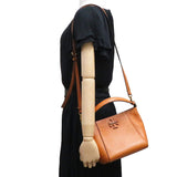 ★★最終特価品【Tory Burch/トリーバーチ】 マックグロー　2WAY ハンドバッグ レザー ブラウン レディース【中古】【真子質店】【GD】




【TMaI】