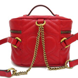 【GUCCI/グッチ】 598594 GGマーモント　バニティ リュック・デイパック レザー 赤 レディース【中古】【真子質店】【BL】




【YSMa】