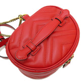【GUCCI/グッチ】 598594 GGマーモント　バニティ リュック・デイパック レザー 赤 レディース【中古】【真子質店】【BL】




【YSMa】