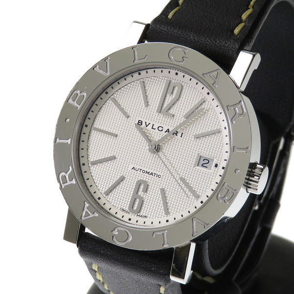 【BVLGARI/ブルガリ】 BB38SL ▲社外黒革ベルト 腕時計 ステンレススチール/社外製革ベルト 自動巻き/オートマ シルバー メンズ
【中古】【真子質店】【GD】




【IxYI】