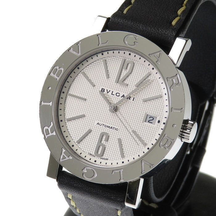 【BVLGARI/ブルガリ】 BB38SL ▲社外黒革ベルト 腕時計 ステンレススチール/社外製革ベルト 自動巻き/オートマ シルバー メンズ
【中古】【真子質店】【GD】




【IxYI】
