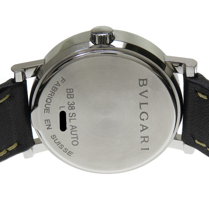【BVLGARI/ブルガリ】 BB38SL ▲社外黒革ベルト 腕時計 ステンレススチール/社外製革ベルト 自動巻き/オートマ シルバー メンズ
【中古】【真子質店】【GD】




【IxYI】