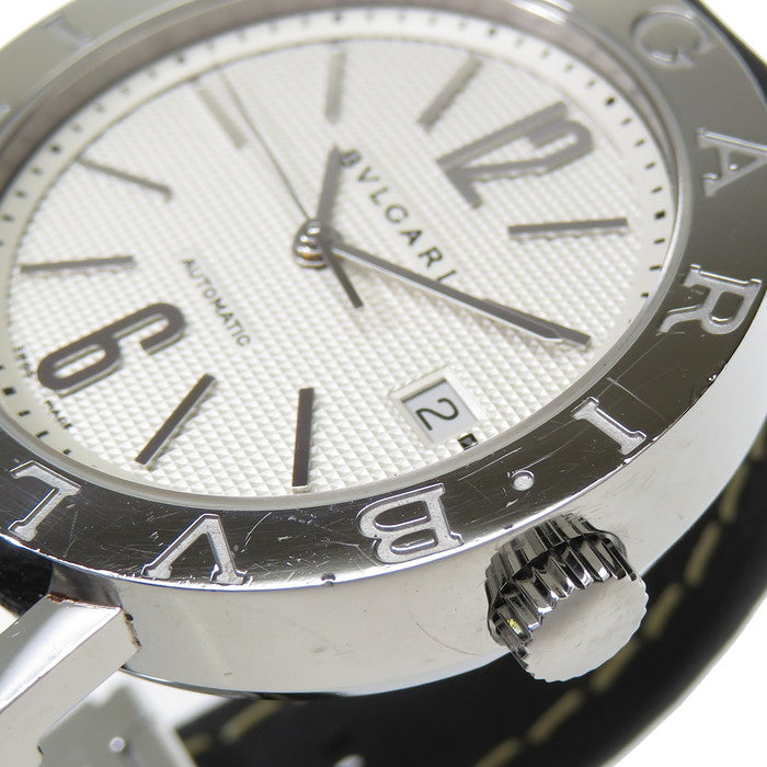 【BVLGARI/ブルガリ】 BB38SL ▲社外黒革ベルト 腕時計 ステンレススチール/社外製革ベルト 自動巻き/オートマ シルバー メンズ
【中古】【真子質店】【GD】




【IxYI】