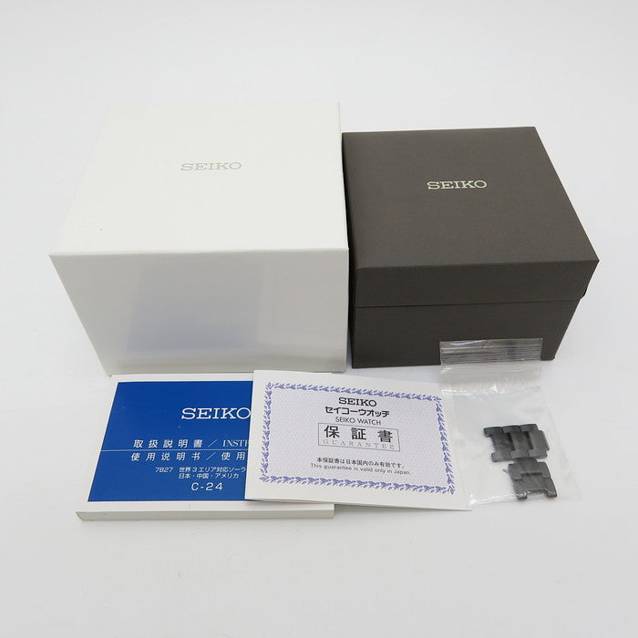 SEIKO/セイコー】 7B27-0AC0 ブライツ オールブラック 腕時計 チタン ソーラー電波 黒 メンズ 【中古】【真子質店】【G – 真子質店  PawnShopMAKO