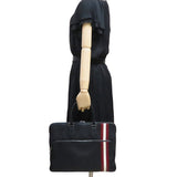 【BALLY/バリー】 ブリーフケース　2WAY ビジネスバッグ レザー 黒/赤/白 ユニセックス【中古】【真子質店】【GD】




【TMiY】