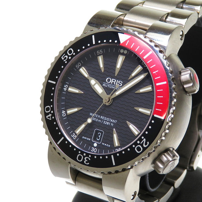 【ORIS/オリス】 01 733 7541 7154-07 8 24 70PEB TT1 ダイバーズチタンデイト コーク 腕時計 チタン 自動巻き/オートマ 黒/赤黒ベゼル メンズ
【中古】【真子質店】【GD】




【YTK】