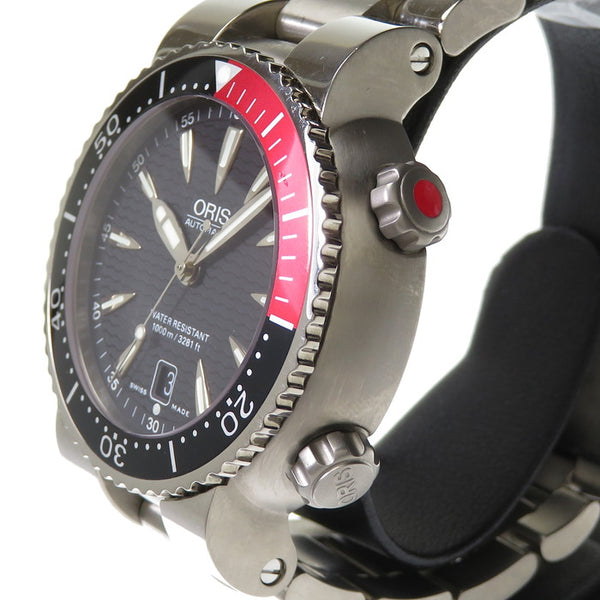【ORIS/オリス】 01 733 7541 7154-07 8 24 70PEB TT1 ダイバーズチタンデイト コーク 腕時計 チタン 自動巻き/オートマ 黒/赤黒ベゼル メンズ
【中古】【真子質店】【GD】




【YTK】