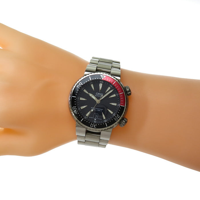 【ORIS/オリス】 01 733 7541 7154-07 8 24 70PEB TT1 ダイバーズチタンデイト コーク 腕時計 チタン 自動巻き/オートマ 黒/赤黒ベゼル メンズ
【中古】【真子質店】【GD】




【YTK】