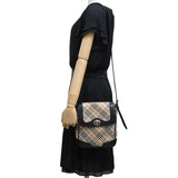 【BURBERRY/バーバリー】 ノバチェック ショルダーバッグ キャンバス/レザー ベージュ系×黒 レディース【中古】【真子質店】【GD】




【ITx】