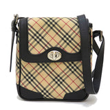 【BURBERRY/バーバリー】 ノバチェック ショルダーバッグ キャンバス/レザー ベージュ系×黒 レディース【中古】【真子質店】【GD】




【ITx】