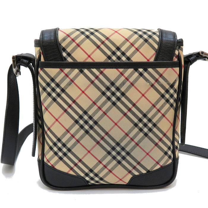 【BURBERRY/バーバリー】 ノバチェック ショルダーバッグ キャンバス/レザー ベージュ系×黒 レディース【中古】【真子質店】【GD】




【ITx】