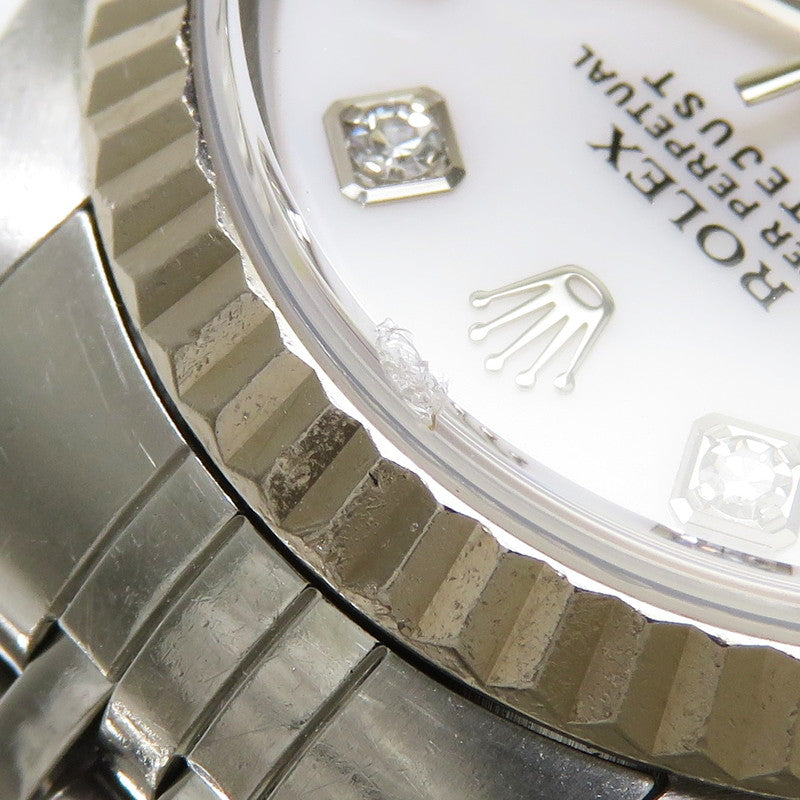 【ROLEX/ロレックス】 デイトジャスト 79174NG ▲ガラス傷 腕時計 ステンレススチール/WGホワイトゴールド/10Pダイヤモンド 自動巻き/オートマ 2004年頃 シェル文字盤 レディース
【中古】【真子質店】【BL】




【MoxMaMi】
【ex】