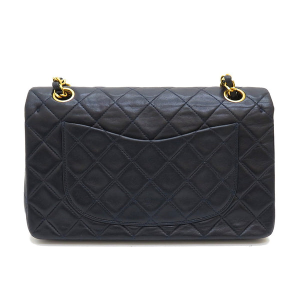 【CHANEL/シャネル】 マトラッセ　Wフラップ Wチェーンショルダー ショルダーバッグ レザー ダークネイビー レディース【中古】【真子質店】【BL】




【MaDSMi】