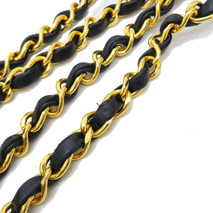 【CHANEL/シャネル】 マトラッセ　Wフラップ Wチェーンショルダー ショルダーバッグ レザー ダークネイビー レディース【中古】【真子質店】【BL】




【MaDSMi】