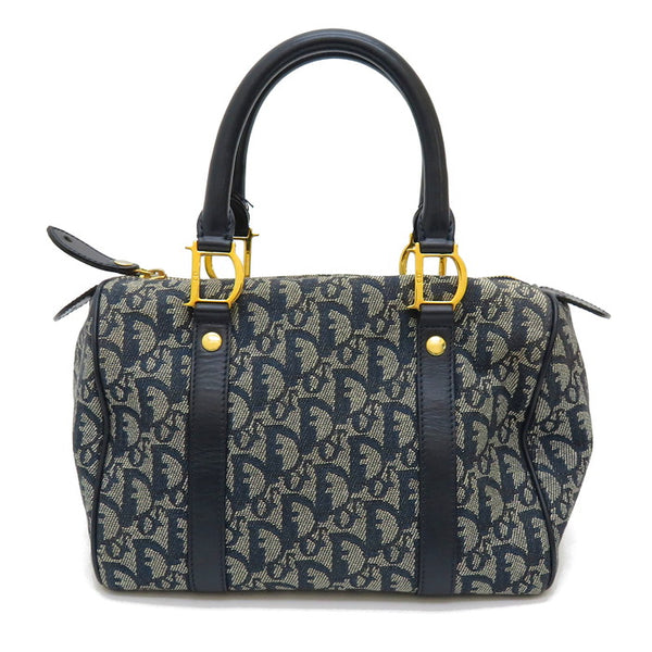【Christian Dior/クリスチャンディオール】 トロッター　ミニボストン ハンドバッグ キャンバス/レザー ネイビー系 レディース【中古】【真子質店】【BL】




【MoMox】