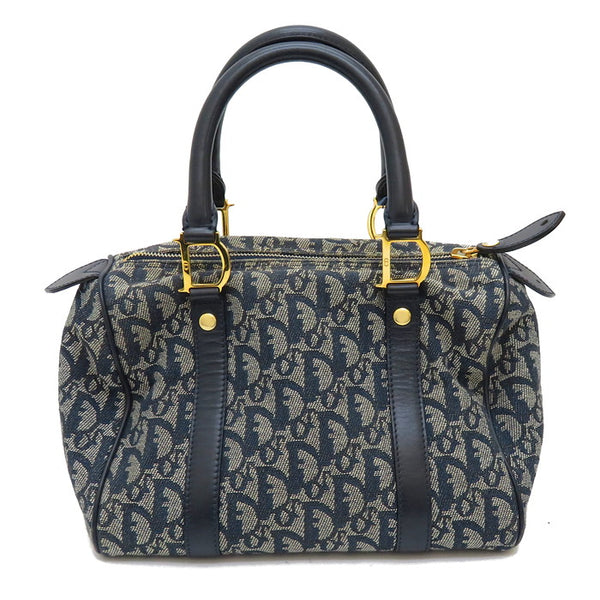 【Christian Dior/クリスチャンディオール】 トロッター　ミニボストン ハンドバッグ キャンバス/レザー ネイビー系 レディース【中古】【真子質店】【BL】




【MoMox】