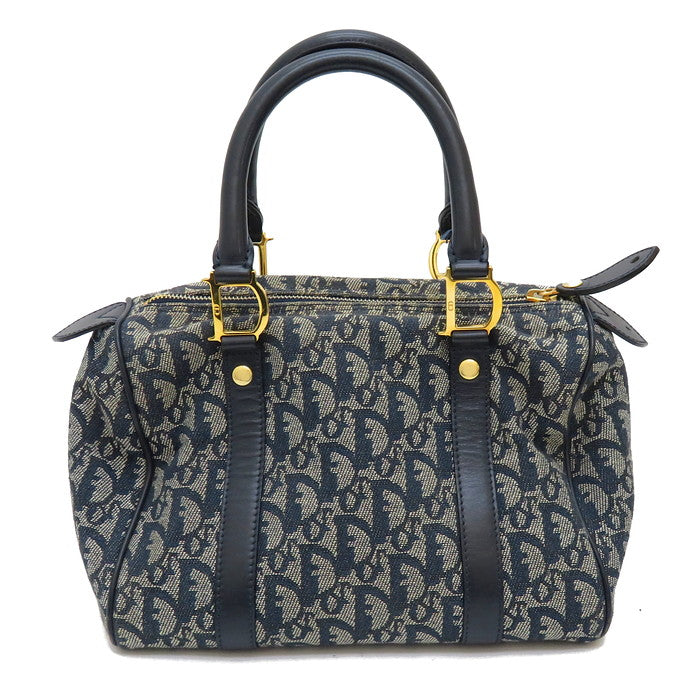 【Christian Dior/クリスチャンディオール】 トロッター　ミニボストン ハンドバッグ キャンバス/レザー ネイビー系 レディース【中古】【真子質店】【BL】




【MoMox】