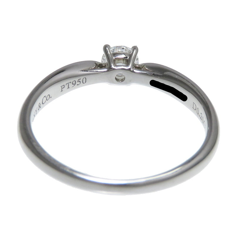 ティファニー ハーモニー リング 指輪 4号 Pt950プラチナ ダイヤモンド レディース TIFFANY&Co.  ティファニー