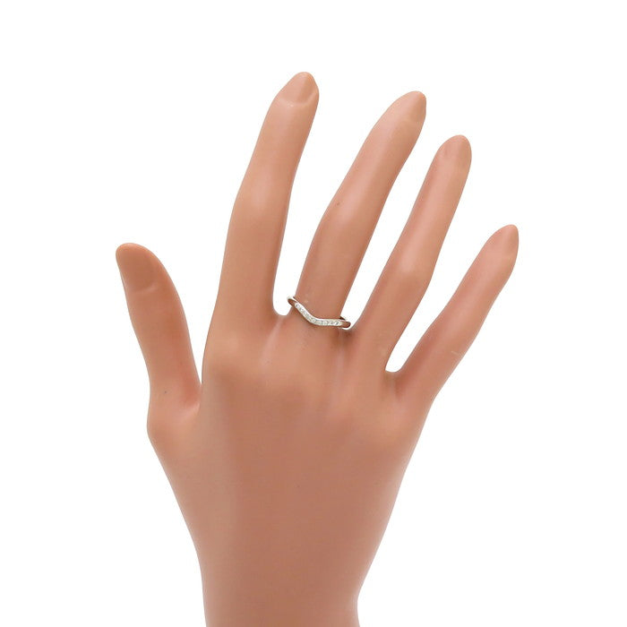 10.5号【TIFFANY&Co./ティファニー】 カーブド バンド ダイヤモンド
