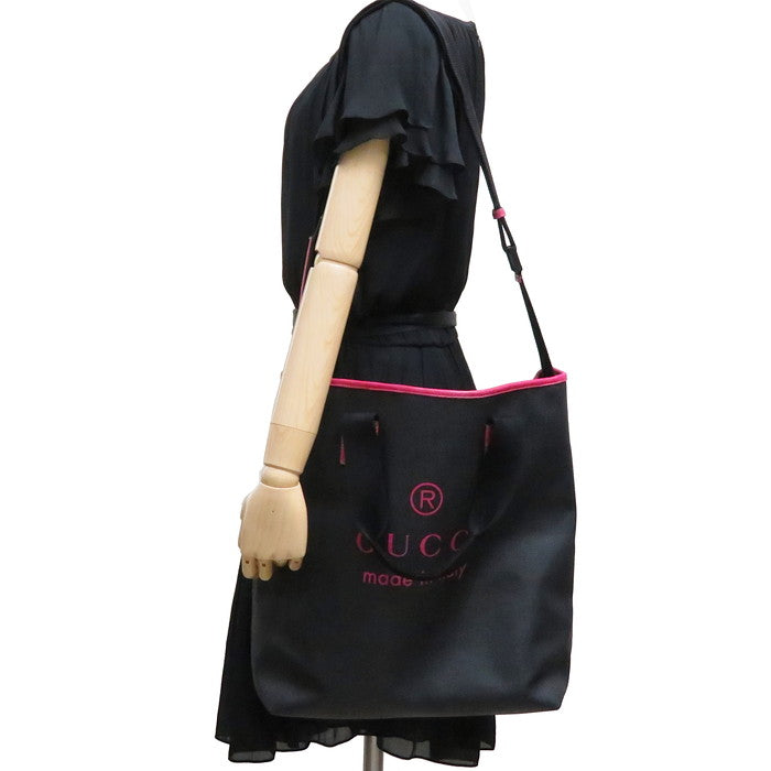 【GUCCI/グッチ】 162163 203998 ロゴ  トートバッグ PVC 黒×ピンク レディース【中古】【真子質店】【GN】




【MaYx】