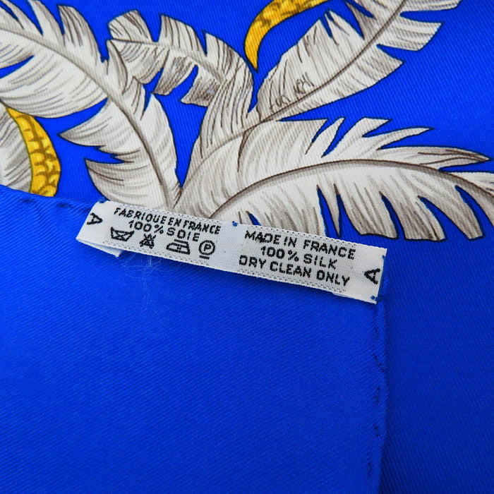 【HERMES/エルメス】 カレ90　「chapeau/脱帽」 スカーフ シルク100％ 青/マルチカラー レディース【中古】【真子質店】【GD】




【IYx】