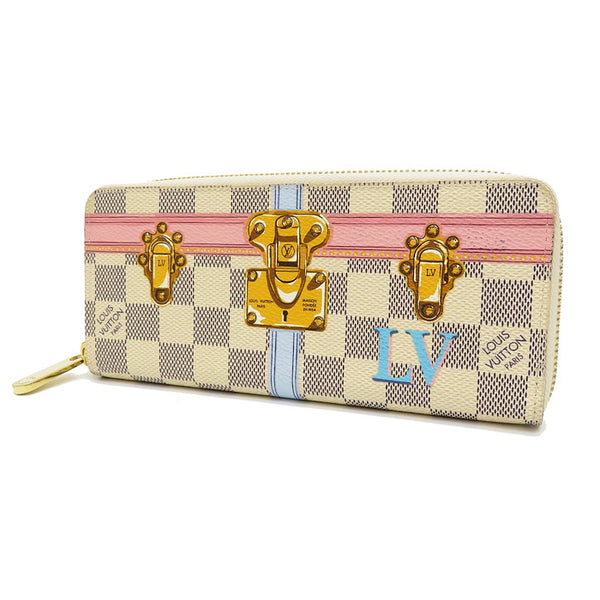 ルイヴィトン ダミエ アズール ポルトフォイユクレマンス サマートランク LOUIS VUITTON/ルイ・ヴィトン】 ポルトフォイユ・クレマンス ダミエ