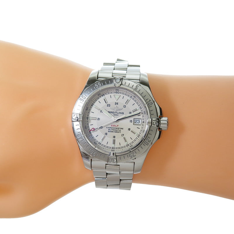 【BREITLING/ブライトリング】 A17380 コルト  箱劣化 腕時計 ステンレススチール 自動巻き/オートマ アイボリー メンズ
【中古】【真子質店】【GD】




【IDMiMo】