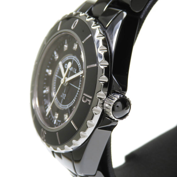 【CHANEL/シャネル】 J12 H1625  ブラック 腕時計 セラミック/ダイヤモンド12P クオーツ 黒 レディース
【中古】【真子質店】【GD】




【TKMox】