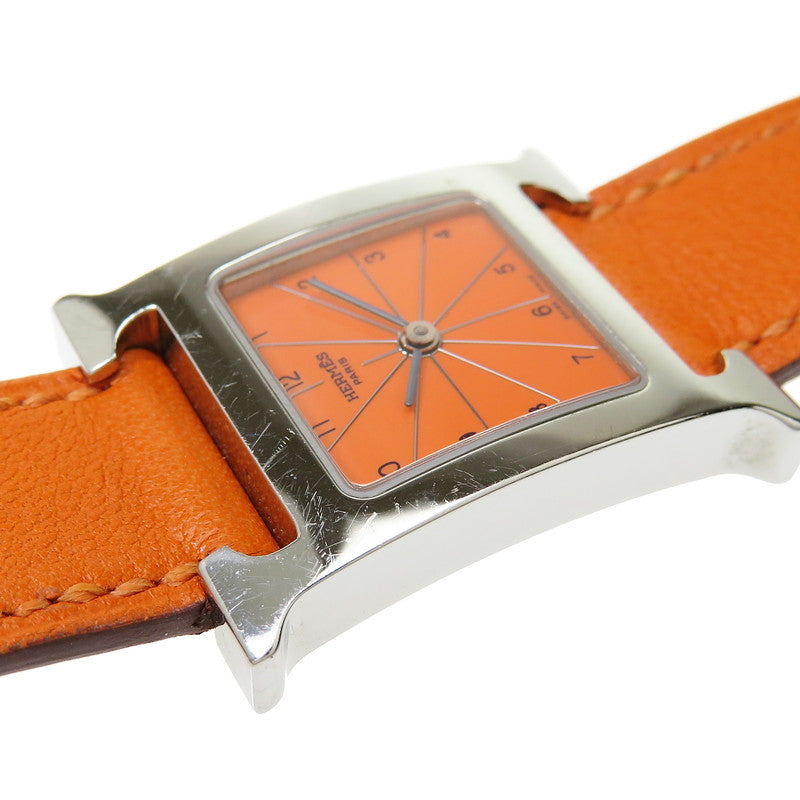エルメス HERMES Hウォッチ HH1 210 レディース 腕時計 オレンジ 文字盤 クォーツ ウォッチ H Watch VLP 90217309ブランドエルメス