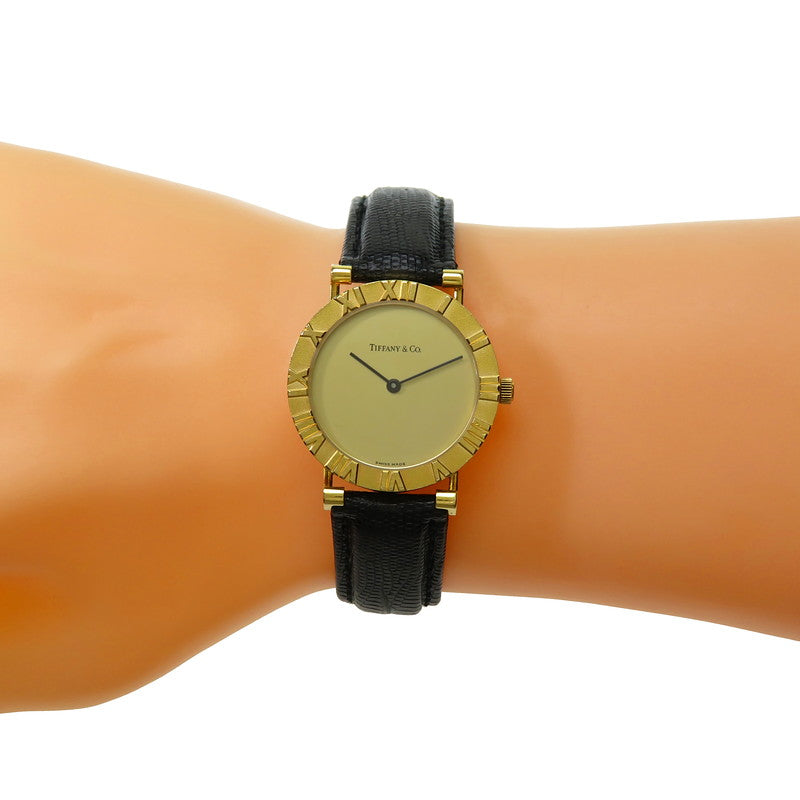 TIFFANY&Co./ティファニー】 M0636 アトラス 腕時計 K18ゴールド 