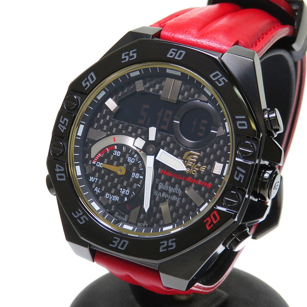 【CASIO/カシオ】 ECB-10HR-1AJR エディフィス ホンダレーシングコラボ  腕時計 ステンレススチール/レザー クオーツ 黒/赤 メンズ
【中古】【真子質店】【NN】




【IKx】