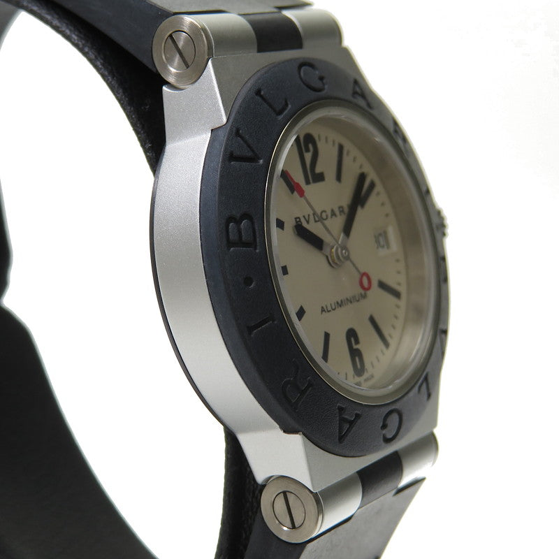 11,750円ブルガリ　アルミニウム　AL29TA レディース　ラバー　腕時計　スポーティー