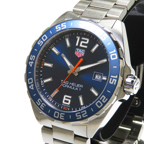 【TAG HEUER/タグホイヤー】 フォーミュラ1 WAZ1010 腕時計 ステンレススチール クオーツ 青 メンズ,  【中古】【真子質店】【GD】, 【MiDK】