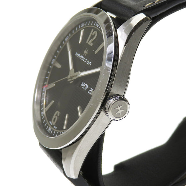 【HAMILTON/ハミルトン】 H433110 ブロードウェイ　デイデイト 腕時計 ステンレススチール/レザー クオーツ 黒 メンズ
【中古】【真子質店】【GD】




【TMoMa】