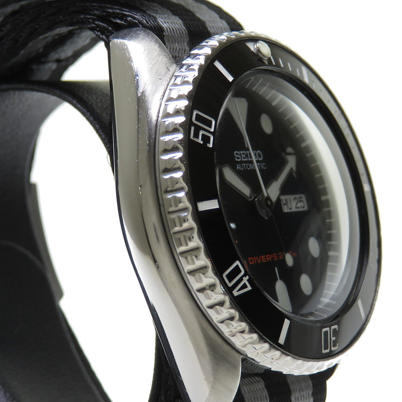 7S26-0020  ブラックボーイ  腕時計 ステンレススチール/ナイロン 自動巻き/オートマ 黒 メンズ
【中古】【真子質店】【NN】




【TTx】