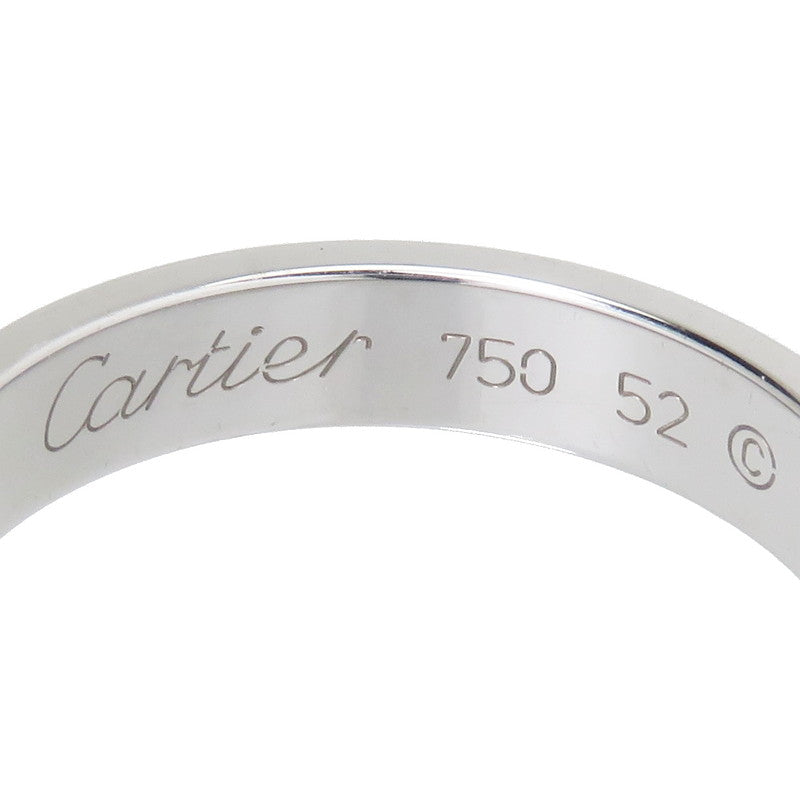 12号【CARTIER/カルティエ】 ミニラブ リング・指輪 K18WGホワイト