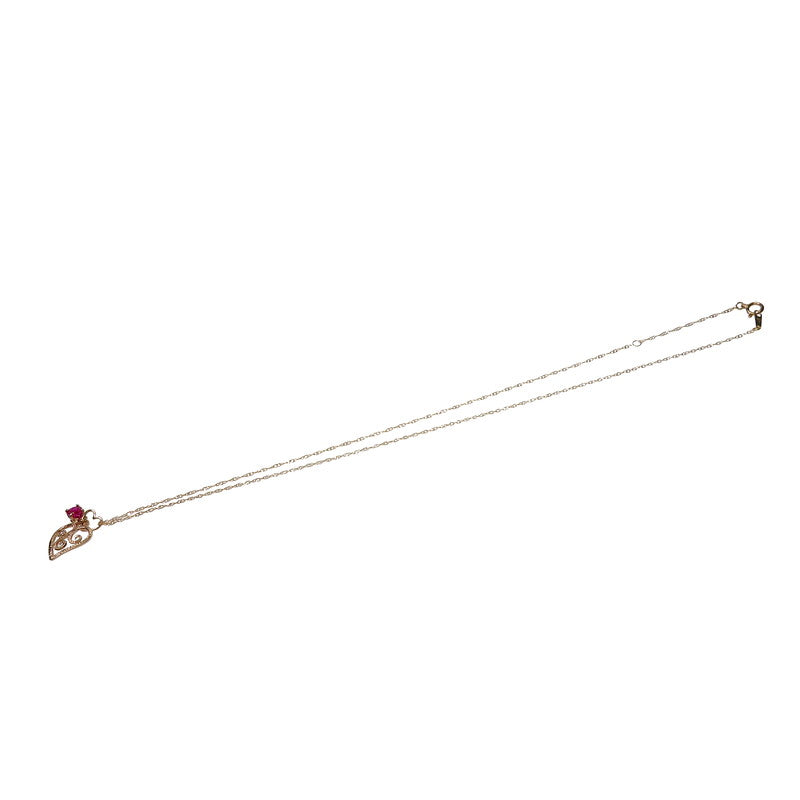 ハート ルビー ダイヤモンド 0.01ct ネックレス K10PGピンクゴールド 10金 1.7g 40cm レディース
【中古】【真子質店】【NN】




【Mox】