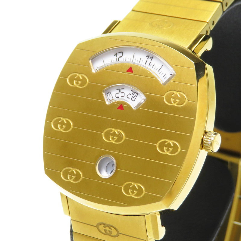 【GUCCI/グッチ】 YA157403/157.4 グリップウォッチ  腕時計 GP クオーツ ゴールド メンズ
【中古】【真子質店】【GD】




【YTK】