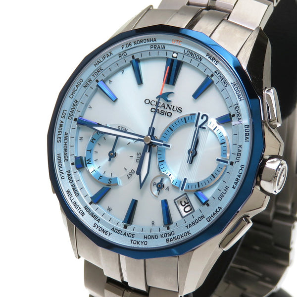 カシオ オシアナス 腕時計 メンズ OCW-S3400【美品】 - メンズ