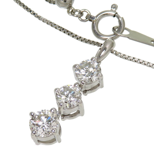 トリロジー ダイヤモンド(平均推定G~H SIクラス) 0.419/0.30/0.304ct ネックレス Pt850プラチナ 5.2g 50cm レディース
【中古】【真子質店】【NN】




【TMox】
