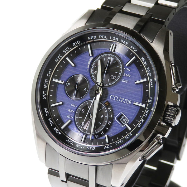 【CITIZEN/シチズン】 アテッサ ライトインブラック AT8044-72L エコドライブ 世界限定2200本 腕時計 チタン ソーラー電波 紺 メンズ
【中古】【真子質店】【GD】




【TMoMi】