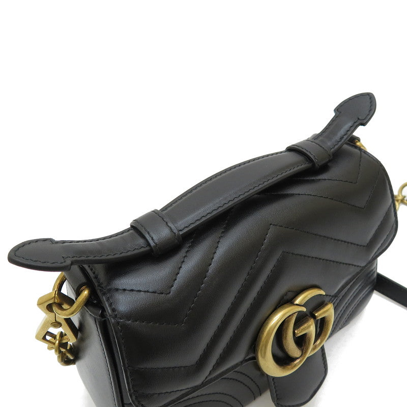 【GUCCI/グッチ】 547260 GGマーモント ミニ トップハンドル 2WAY ハンドバッグ レザー ブラック レディース【中古】【真子質店】【BL】




【IKSMa】