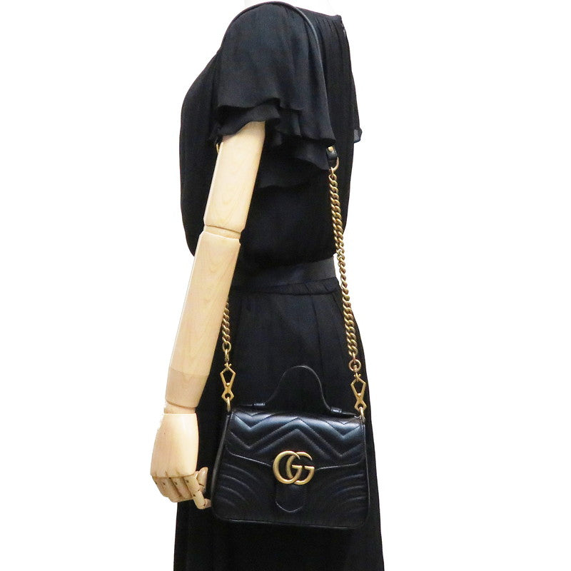 【GUCCI/グッチ】 547260 GGマーモント ミニ トップハンドル 2WAY ハンドバッグ レザー ブラック レディース【中古】【真子質店】【BL】




【IKSMa】