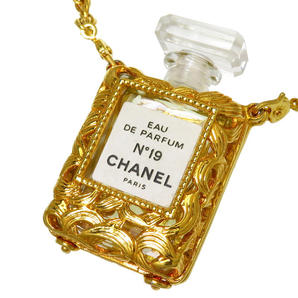 CHANEL/シャネル】 香水瓶 ロング No19 ネックレス GP 61.6g 82cm レディース 【中古】【真子質店】【BL】 【D –  真子質店 PawnShopMAKO